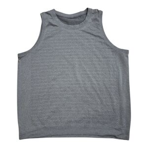 Lululemon Breeze By Muscle Tank II Size 12. Grey